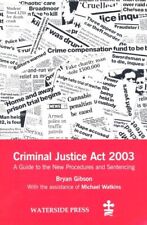 The Criminal Justice Act 2003