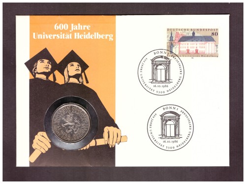 Numisbrief 1986 600 jahre uni - numisbrief,