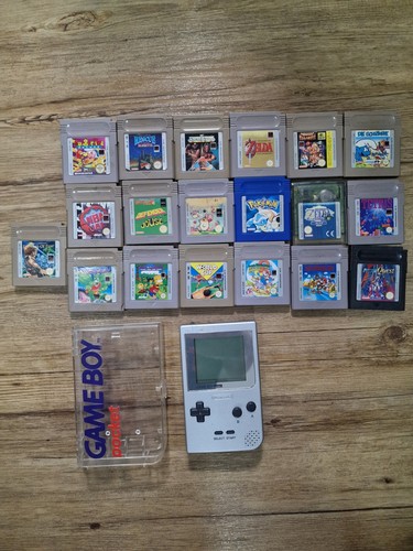 Gameboy pocket silber mit - pocket,