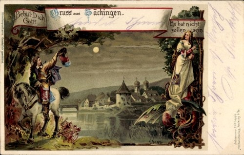 Künstler litho bad säckingen - künstler,