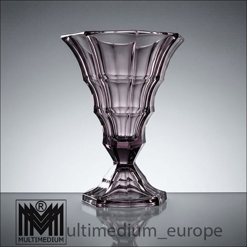 Art deco kristall glas vase - deco,