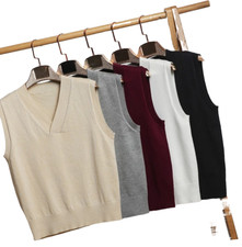 Herren Pullunder Strickweste