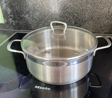 SILIT Kochtopf Topf - Silitherm Primo 24 cm - 4,3 l - Induktion - mit Deckel