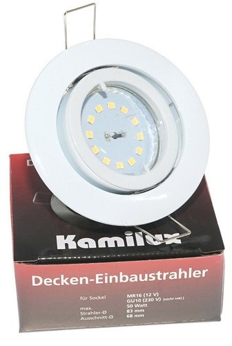 Led kamilux einbaustrahler - kamilux,