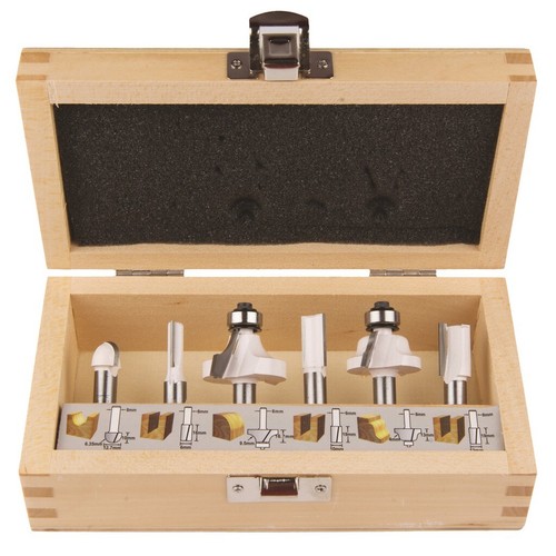 Makita fräser set - fräser-set, 8mm