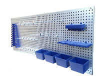 Werkzeugwand Lochwand Werkstattwand 2 Lochwände + Hakensortiment 32 Teile SET