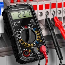 Digitale Multimeter Spannungs-Widerstands-Messgerät LCD Spannungs-Strom-Detektor
