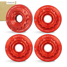 4x Original Porsche Radmutter