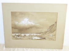Gemälde aquarell pastell - aquarell/pastell, "