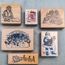 Motivstempel Konvolut Sammlung - Weihnachten, Teddy, Sarah Kay usw. - 20 Stück