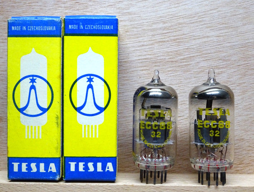Pair tesla ecc88 über - pair:, 100%