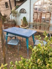 Tisch  Konsole Gartentisch Beistelltisch Tolix Tisch Art Deco Bistrotisch Bistro