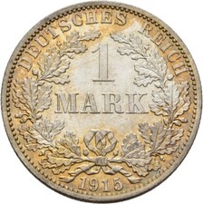 Deutsches Reich 1 Mark 1915 A