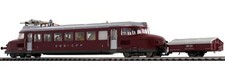 Märklin 37869 Triebwagen Roter Pfeil / mit dem Skianhänger