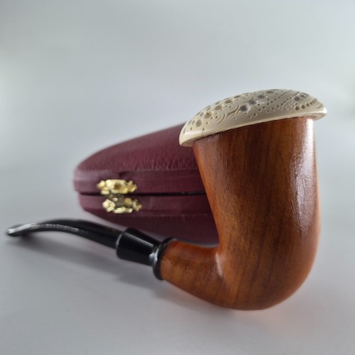Kalebasse mahagoni pfeife - mahagoni,