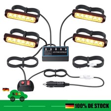 4x Frontblitzer LED Blitzlicht