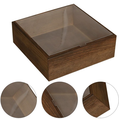 Antik stil holzkiste 12x12x6cm - holzkiste,