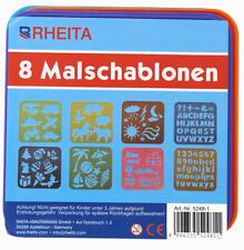 malschablonen set für kinder und senioren 8 verschiedene Schablonen