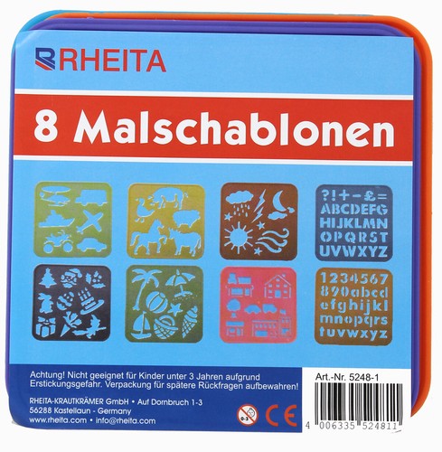 Malschablonen set für - für, kinder