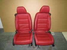 VW Golf 6 Cabrio Sitzausstattung / Ledersitze / Leder rot M1605