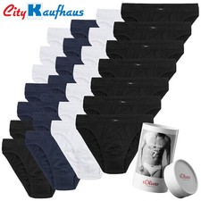 s.Oliver 7er Pack Herren Slips Change Daily, Unterhose, Unterwäsche, Hipster Neu