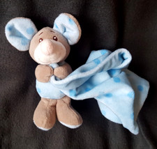 Ergee/KiK MAUS mit TUCH beige blau DOTS   unbenutzt TIP TOP