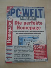 PC Welt Sonderheft Jan. Febr. März 2004 mit CD Die perfekte Homepage