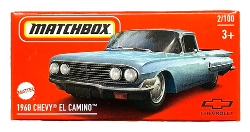 Matchbox 1960 chevy camino - matchbox,