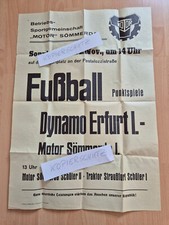 DDR Fußball Plakat / Spiel --