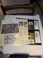 WWF komplettes Kapitel 349 Korea Schwanengans 2004 Tiere Vögel Fische Insekten 