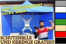 2X2 3X3 3X4,5 3X6 FALTBAR PAVILLON WASSERDICHT GARTENZELT FALTPAVILLON PARTYZELT