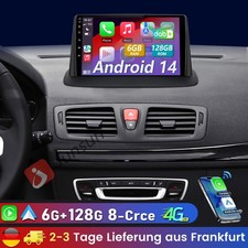 6+128G Android14 Carplay 8-Kern SWC DAB für Renault Megane III 2008-14 Autoradio