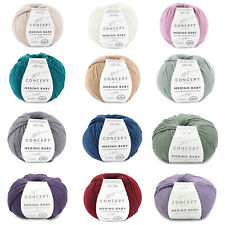 Concept by Katia *MERINO BABY* 100% Schurwolle für sensible Haut geeignet