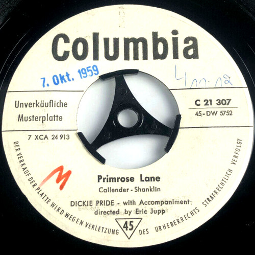 White label promo 1959 - label, 7''