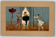 13920687 - Verlag Dondorf Nr. 138 Tanzmaedchen AK Clown