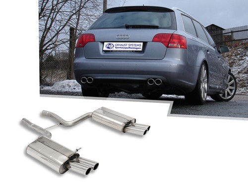 Duplex sportauspuff audi - , s4