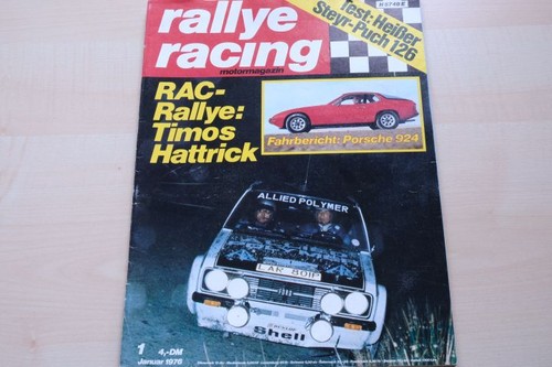 Rallye racing 1976 - 2), 01/1976