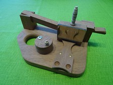 Schnupfmaschine aus Mahagoniholz, Handarbeit