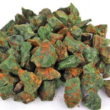 Chrysopras Edelsteine roh