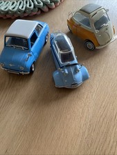 3 Stück  Revell Modellautos 1:18  , Goggomobil , BMW  Isetta, Messerschmidt