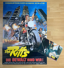 Filmposter * Kinoplakat - A1 + 1 AHF * The Riffs - Die Gewalt sind wir * EA 1982