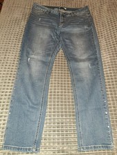 ?Betty Barclay-Jeans-Blau-GR. 44-mit Nieten an der Seite-weiches Material?