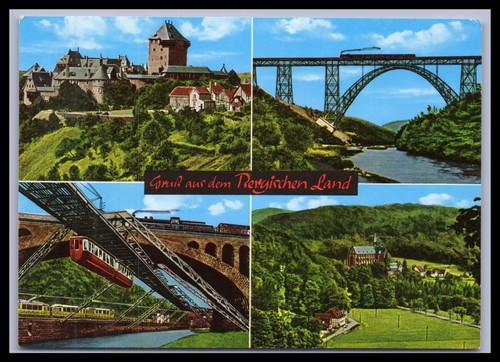 Ansichtskarte bergisches land - ansichtskarte,