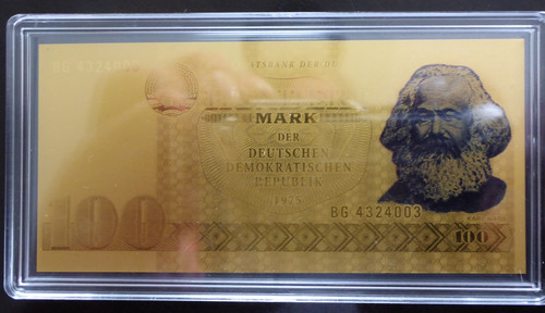 100 ddr banknote geldschein - banknote, /