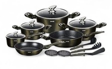 DMS 15-teiliges Premium Kochgeschirr-Set TSM4015CM – Für alle Herdarten geeignet