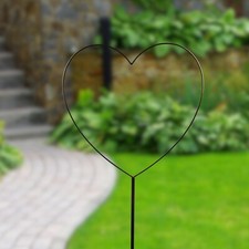 Rankgitter Herz auf Stab