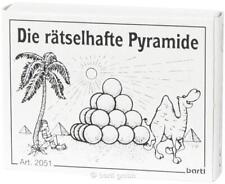 Mini - Puzzle "Die rätselhafte Pyramide" Knobelspiel Geduldsspiel Bartl