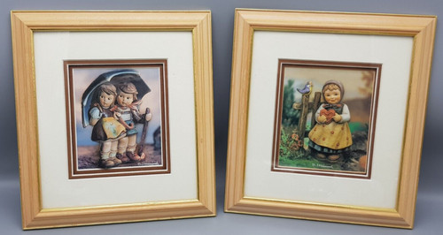 Hummel kinder wand bilder - 2x,