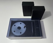 PLATTENSPIELER, VINTAGE, 70`ER, STEREO, SPACE AGE, SCHWARZ, RECORDPLAYER