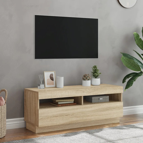 Schrank mit led lowboard - schrank,